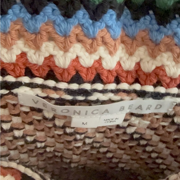 Veronica Beard Womens Livina Knit Cotton Crop Tank Top Brown Medium - Picture 11 of 13